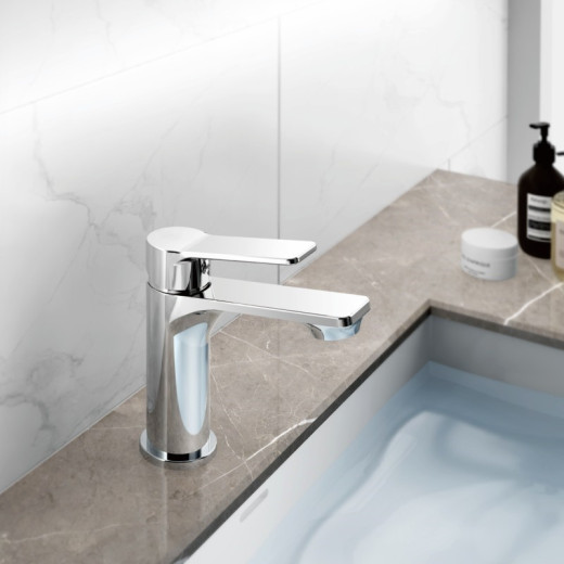 Смеситель для раковины HAIBA HB10559, латунь, хром