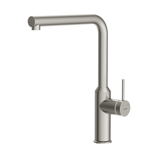 Смеситель Cersanit для кухни FLAVIS однорычажный, никель