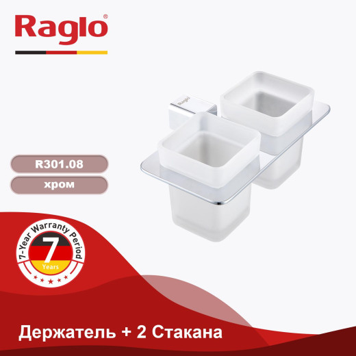 Держатель + 2 Стакана RAGLO R301.08