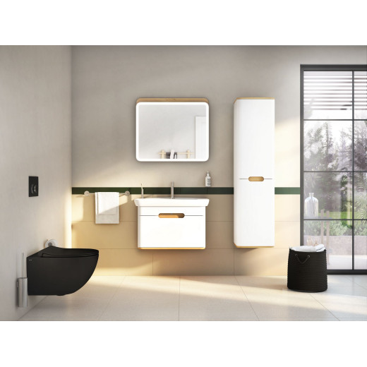 Унитаз Vitra Sento 7748B083-0101, подвесной, безободковый,  матовый черный