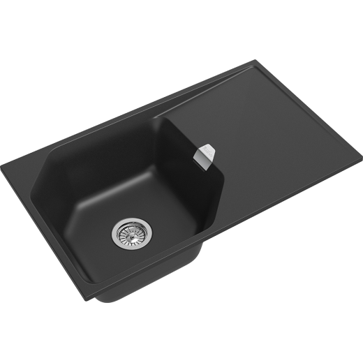 Кухонная мойка RIVELATO LOCUS 85  1-чаш 850*500 antracite