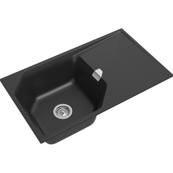 Кухонная мойка RIVELATO LOCUS 85 1-чаш 850*500 antracite