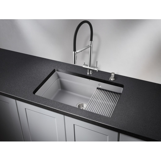 Кухонная мойка Granula KS-7303U алюминиум