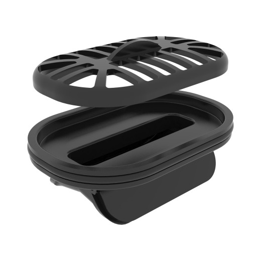 Душевой лоток POINT Деметра стекло белое 750 арт PN50575GLW