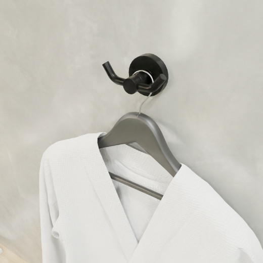 Fixsen COMFORT BLACK FX-86005A Крючок двойной, черный