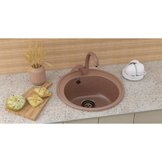 Мойка кухонная Ulgran U-101-331, белый