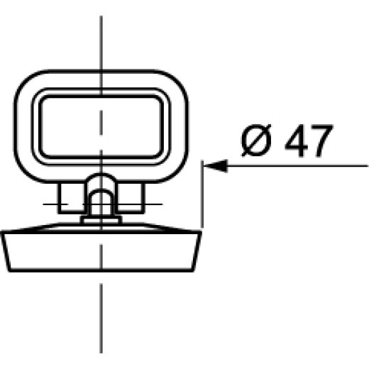 Пробка с ручкой WIRQUIN D47 мм для ванны и мойки