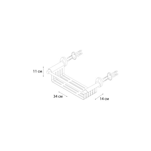 Fixsen EUROPA FX-21823 Полка