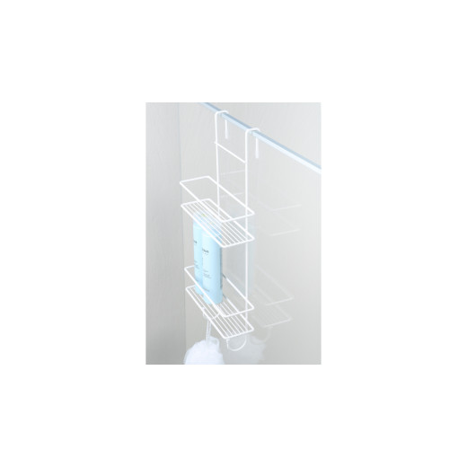 Fixsen Полка для душевой кабины двухэтажная белая FX-740W-2