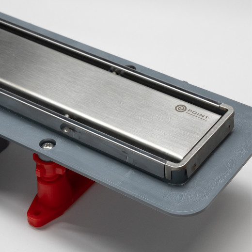 Душевой лоток POINT Деметра сталь 450 арт PN50245