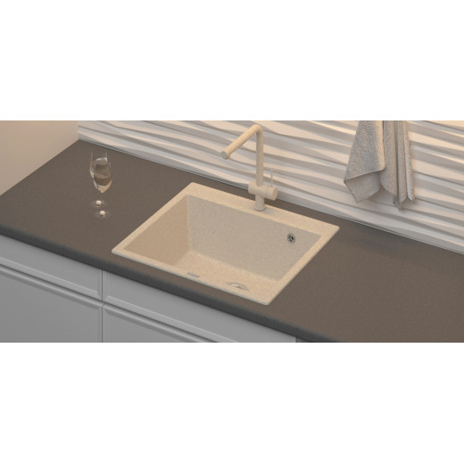 Мойка кухонная Point Бинга 60 белый