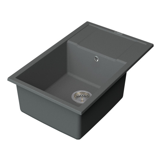 Мойка кухонная Point Велета 78 серый
