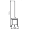 Напольный ершик HAIBA HB905