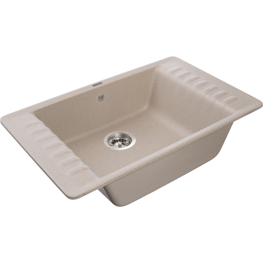 Мойка кухонная GranFest QUARZ GF-ZW-71 чаша+кр 760*480 (песок)