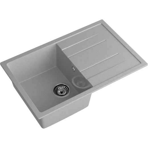 Мойка кухонная GranFest Quadro GF-Q780L серый