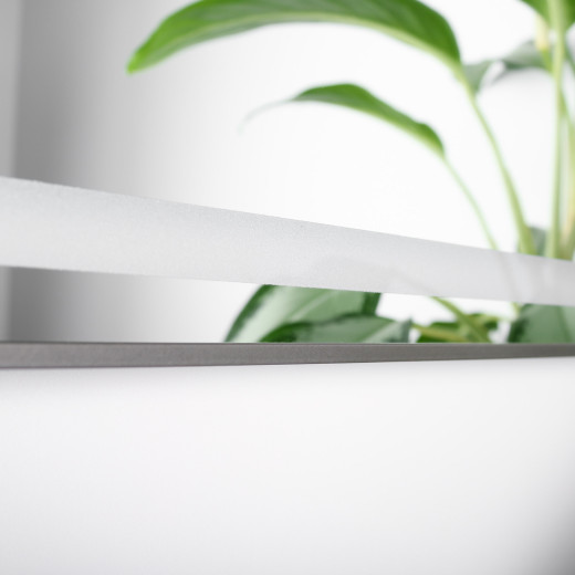 Зеркало Fixsen FX-2080F с подсветкой LED, прямоугольное 80х60см, цвет рамы графит