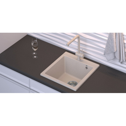 Мойка кухонная Point Моко 47 белый