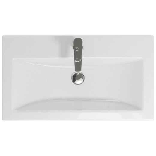 Раковина для мебели VIGO COMO 80 (Cersanit) белая