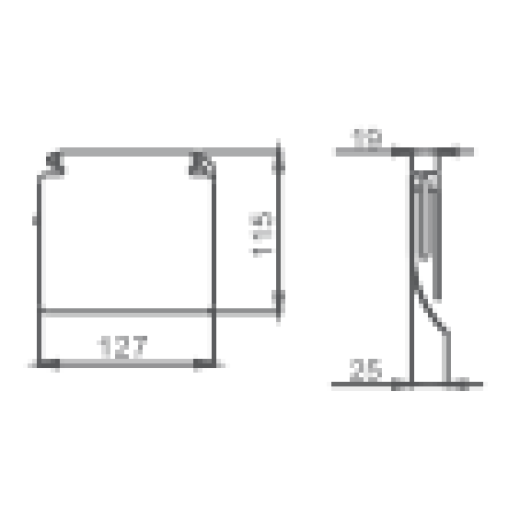 Держатель для туалетной бумаги HAIBA HB504, хром