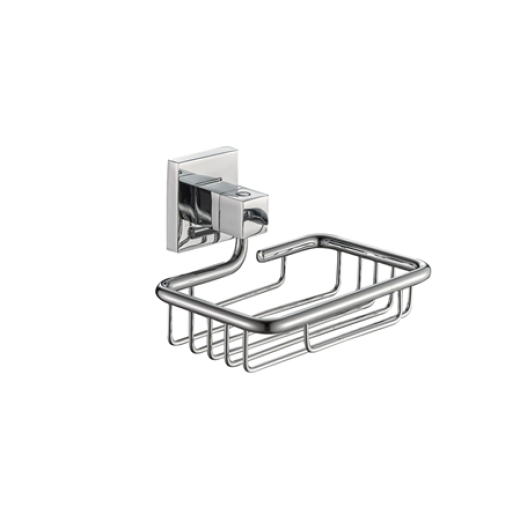 Мыльница HAIBA HB8602-1 металлическая, хром