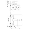 Смеситель Lemark Plus Factor LM1612C для ванны