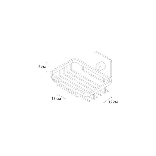 Fixsen SQUARE FX-93109 Мыльница решетка