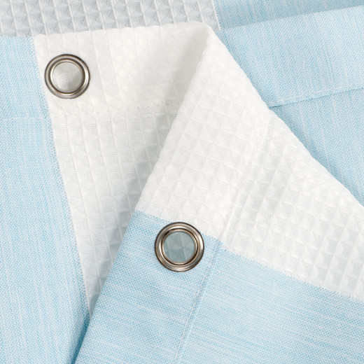 Fixsen VAFEL FX-5020C Штора для ванной, голубой