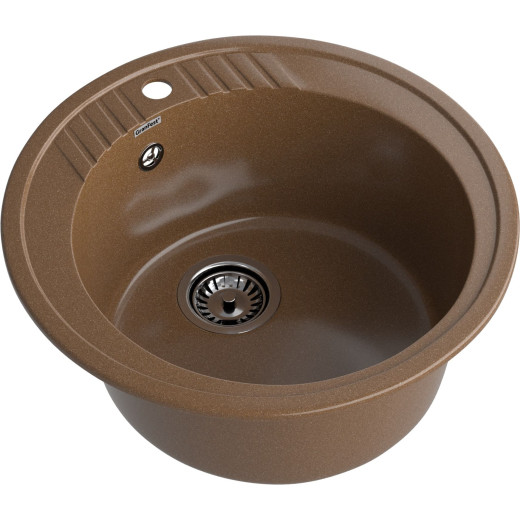 Мойка кухонная GranFest Rondo GF-R520 терракот