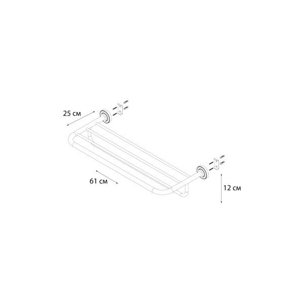 Fixsen STYLE FX-41115 Полка поезд