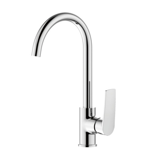 Смеситель для кухни HAIBA HB70587, латунь, хром