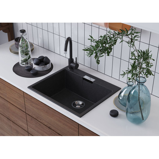 Кухонная мойка TOLERO Loft TL-580 (№001 (Сер. мет))