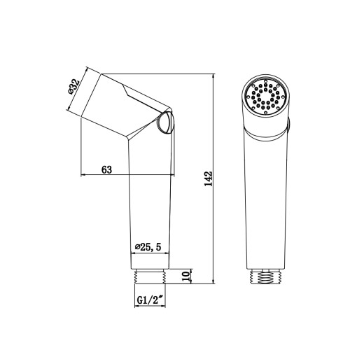 Комплект аксессуаров Lemark LM8046C для биде, хром