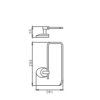 Полотенцедержатель HAIBA HB1603-2