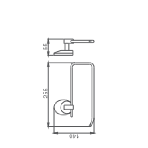 Полотенцедержатель HAIBA HB1603-2