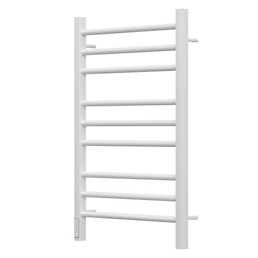 Полотенцесушитель электрический Point Веста PN70758W П9 500x800, диммер слева, белый