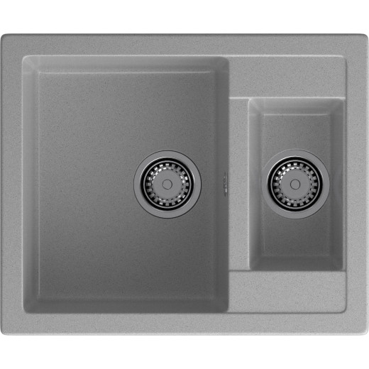 Мойка кухонная GranFest Quadro GF-Q610K серый