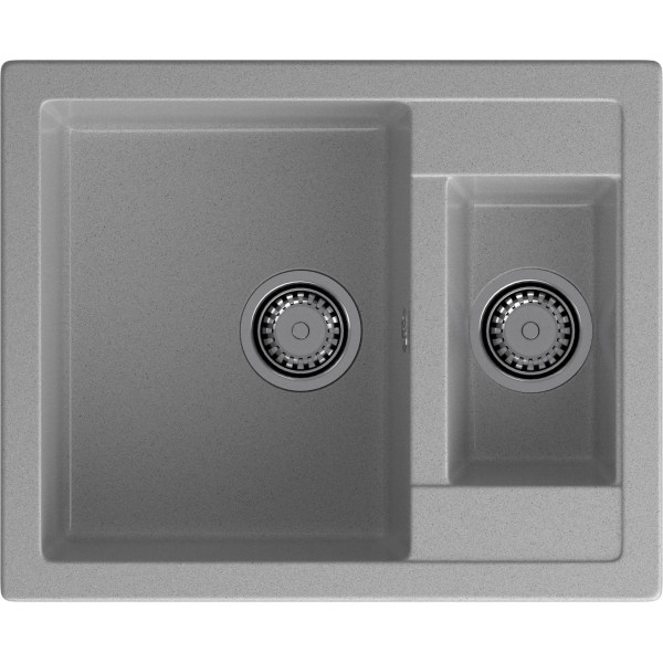 Мойка кухонная GranFest Quadro GF-Q610K серый