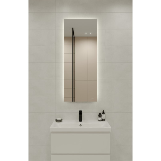 Зеркало Cersanit ECLIPSE smart 50*125 с подсветкой промоугольное
