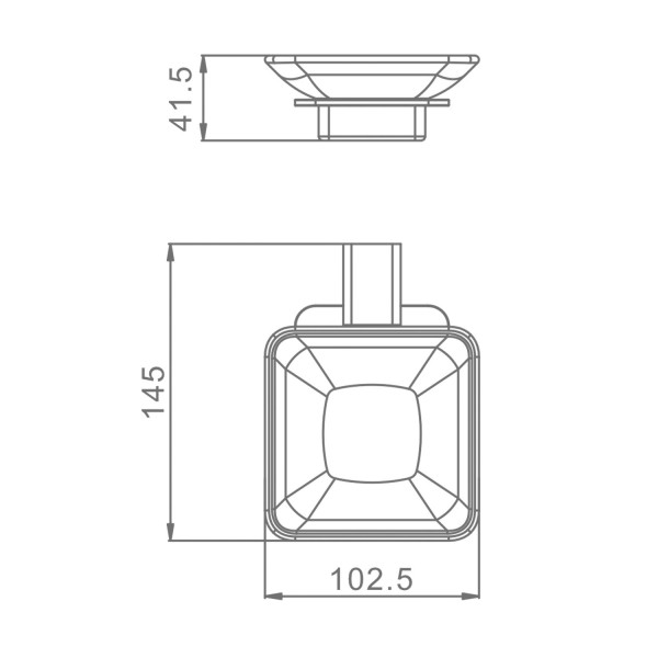 Держатель + Мыльница RAGLO R301.02.03