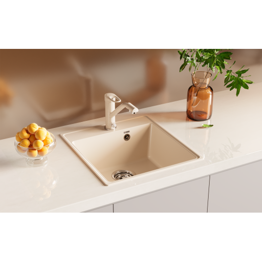 Мойка кухонная ULGRAN Quartz Forte 460-09, асфальт