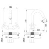 Смеситель Lemark Neo LM2207C для раковины