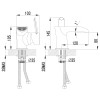 Смеситель Lemark Atlantiss LM3246C для раковины