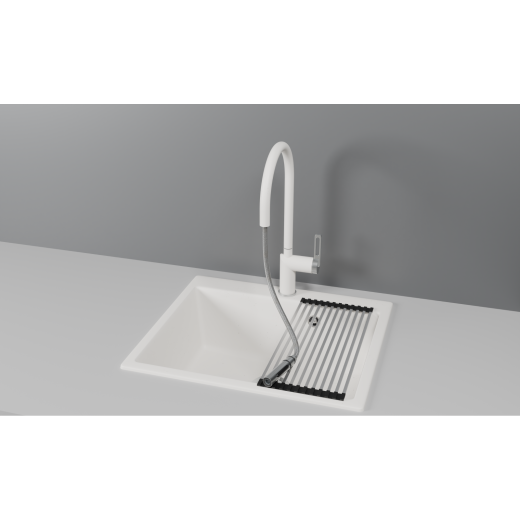 Смеситель Granula GR-8172 арктик с выдвижным изливом