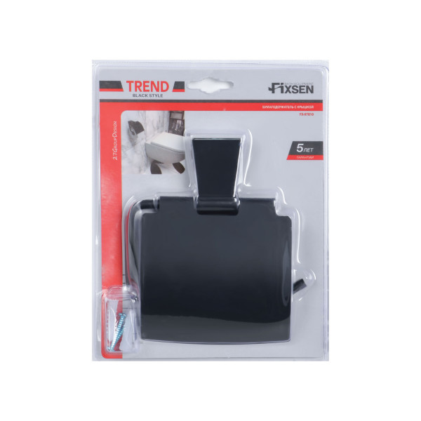 Fixsen TREND FX-97810 Бумагодержатель с крышкой