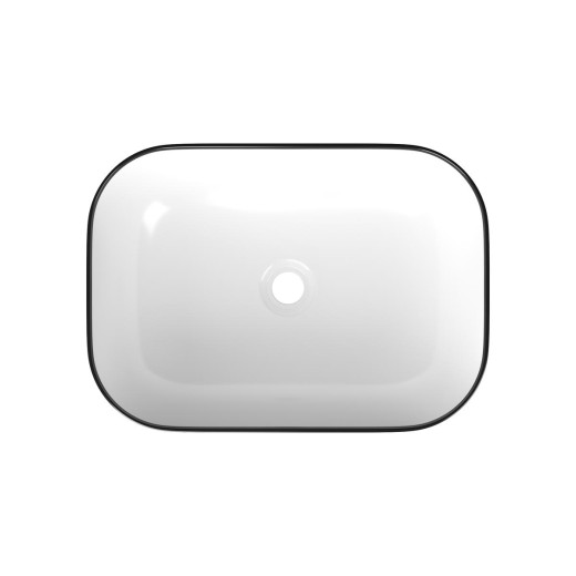 Умывальник накладной, прямоугольный Point Веста 46, PN43701WB