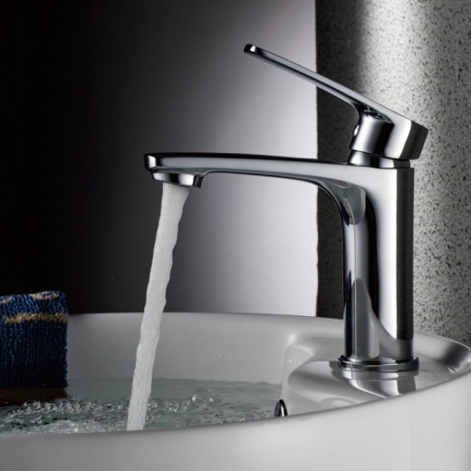 Смеситель для раковины HAIBA HB10587, латунь, хром