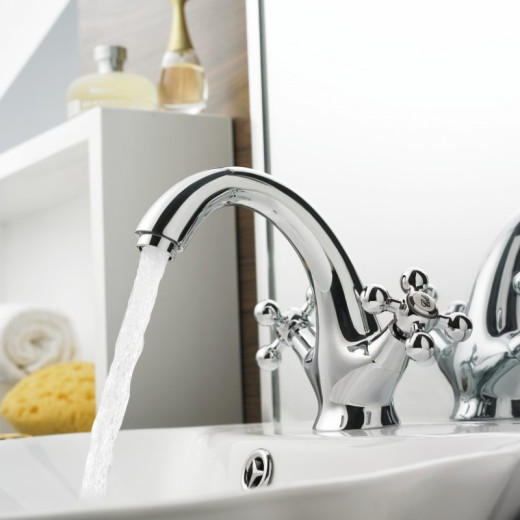 Смеситель для раковины HAIBA HB1019, латунь, хром