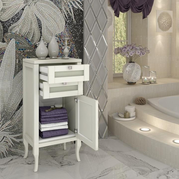 Комод OPADIRIS Мираж, слоновая кость, правый (Р)