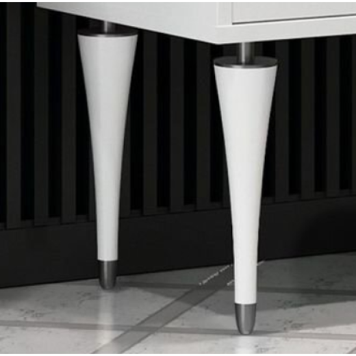 Опора OPADIRIS Ибица, белый/хром (2 шт.)