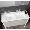 Умывальник мебельный OPADIRIS CeraStyle Ibiza 121, две чаши